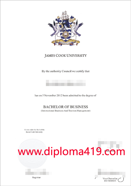 James Cook University fake certificate/buy diploma/buy MBA degree