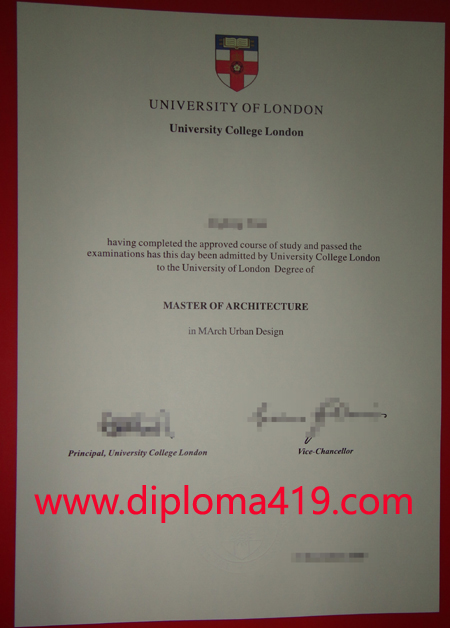 University College London fake diploma