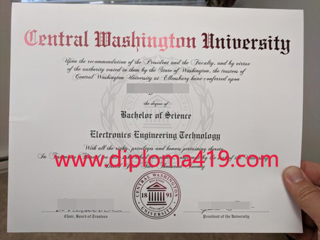  Central Washington University fake degree/ Central Washington University fake diploma/CWU fake certificate
