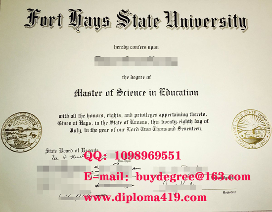 Fort Hays State University fake diploma/Fort Hays State University phony diploma/buy degree/buy certificate