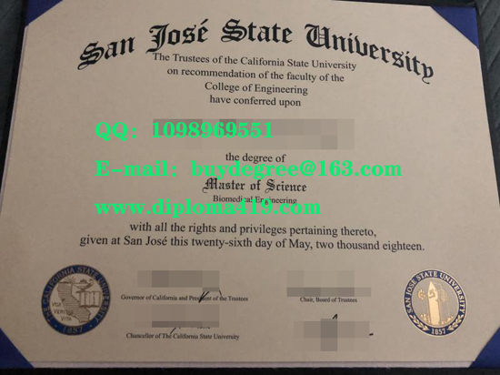 San Jose State University fake diploma/buy degree/buy fake certificate