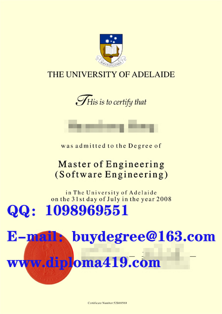 The University of Adelaide fake dergee/The University of Adelaide fake diploma/buy diploma