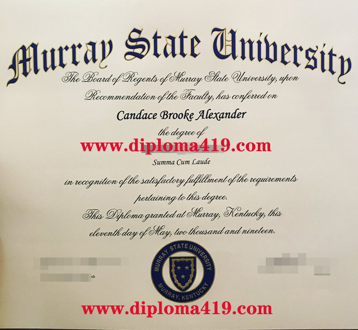 Murray State University fake degree/Murray State University fake diploma/buy degree