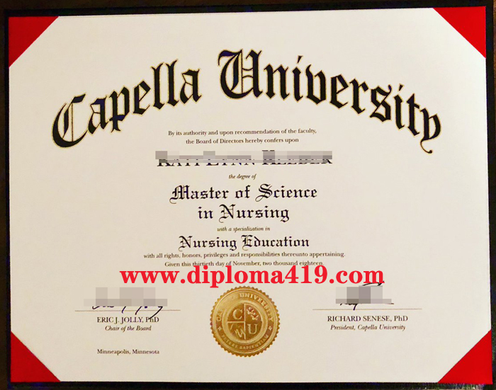 Capella University fake degree/ buy diploma