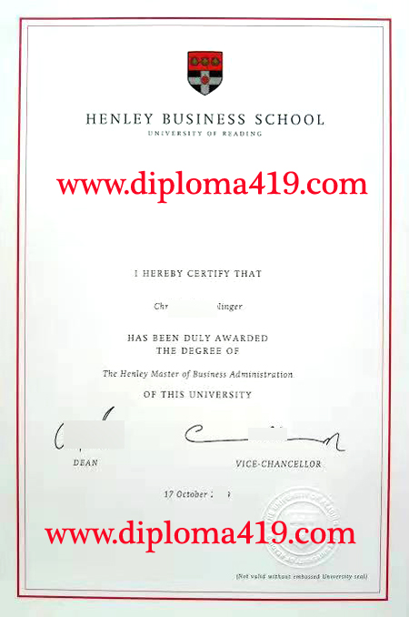 Henley Business School fake diploma.jpg